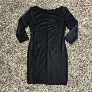 Black Body Con Mini Dress